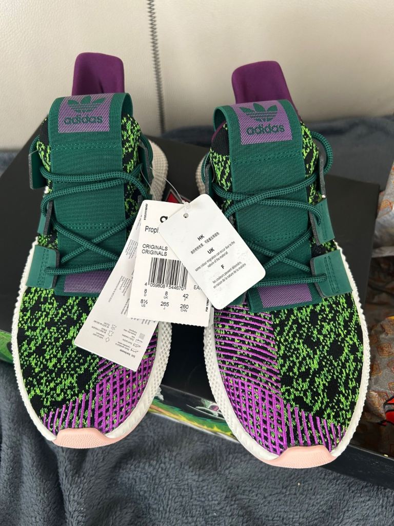 UK8 Adidas originals Dragon Ball Z trainers
