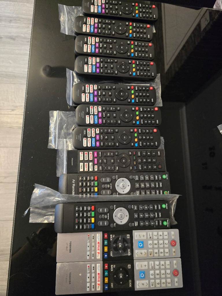 Tv remote controls
