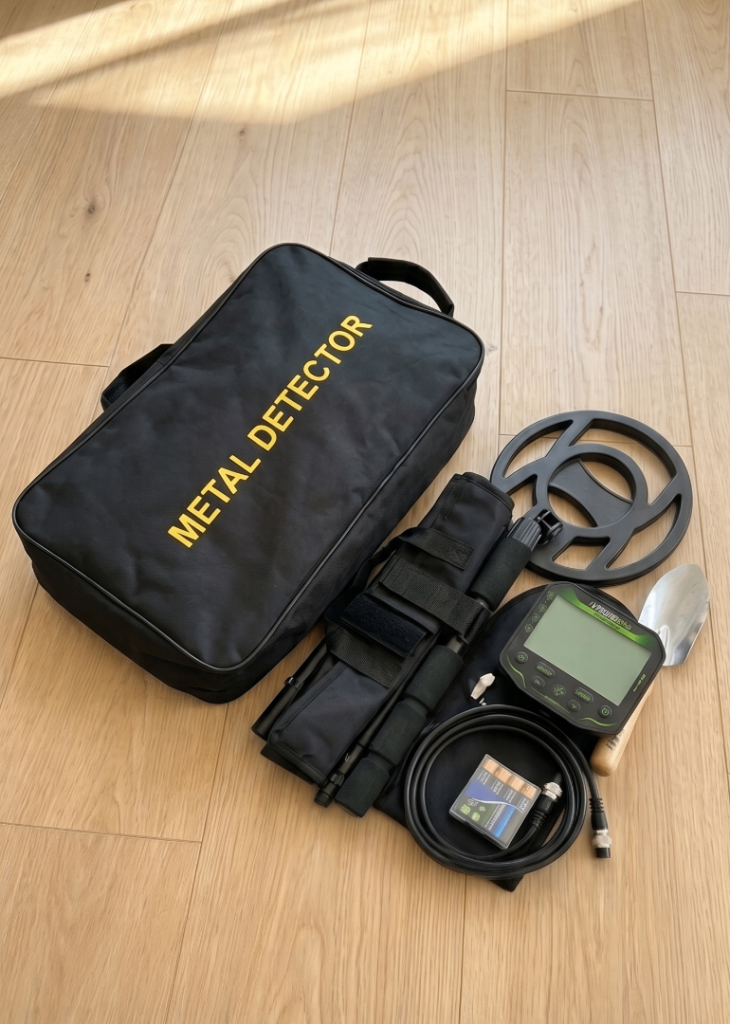 Professional Metal Detector, Juniho Model GT972H. 5 Versatile Modes - Headset Complete Universal Use