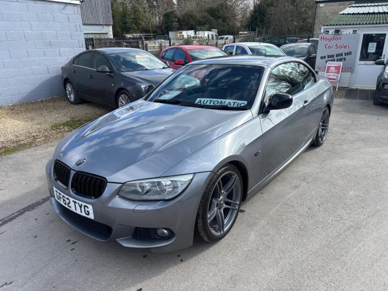 2012 BMW 3 Series 2.0 320d Sport Plus Edition Steptronic Euro 5 2dr CONVERTIBLE Diesel Automatic