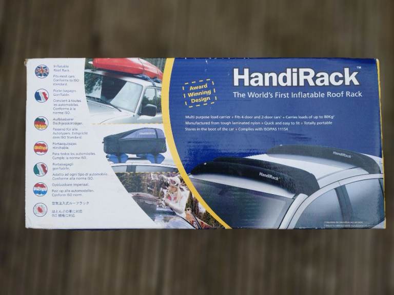 Inflatable Roof rails - unused