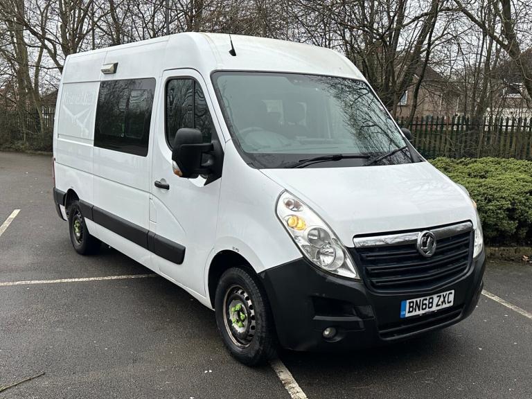 2018 Vauxhall Movano 2.3 CDTI Welfare Van Mess Unit Campervan  PANEL VAN Diesel Manual