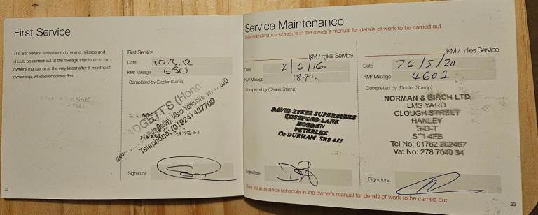 Honda Deauville NT700V 2011 low mileage