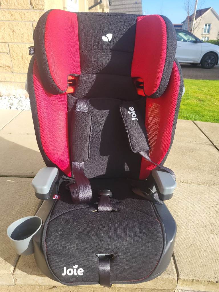 Joie Bold Child Car Seat – Black and Red, Good Condition