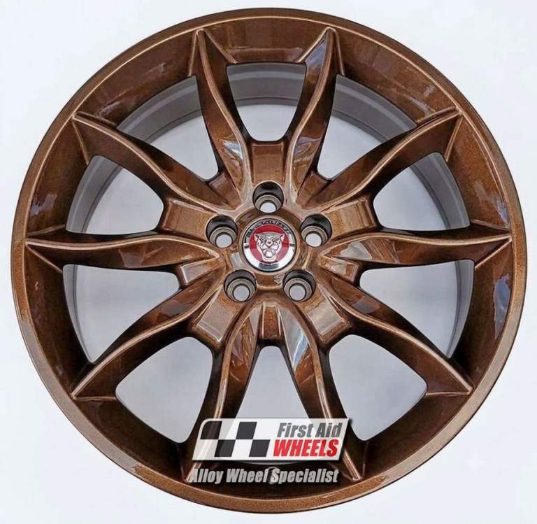 R351BR SWAP for Ours JAGUAR XF 4x 20'' GENUINE DRACO GLOSS BRONZE ALLOY WHEELS