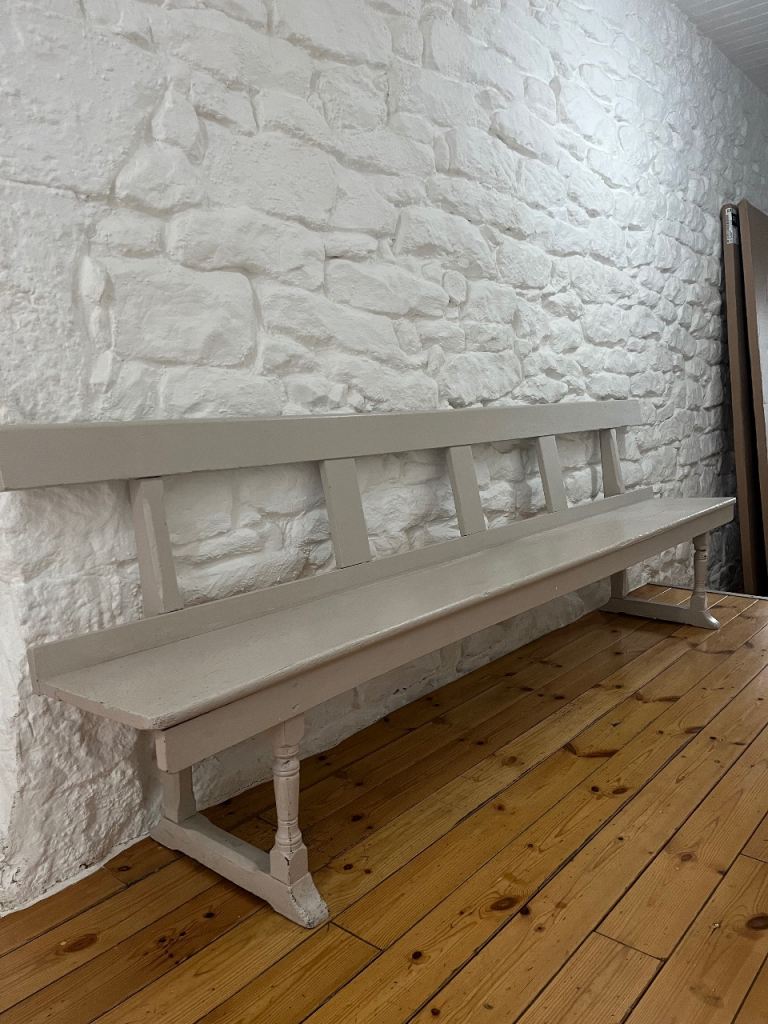 Church bench pew