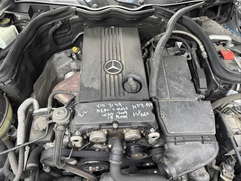 MERCEDES C CLASS W204 2008, 1.8 PETROL M271.952 ENGINE 5 SPEED AUTO