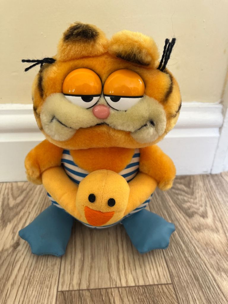 Garfield swimming costume cuddly toy
