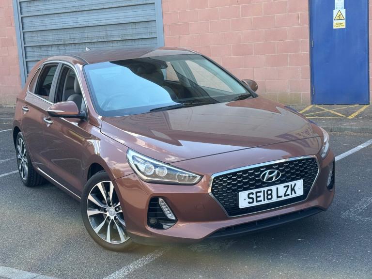 2018 Hyundai i30 1.6 CRDi Premium 5dr/GOOD SPEC HATCHBACK Diesel Manual