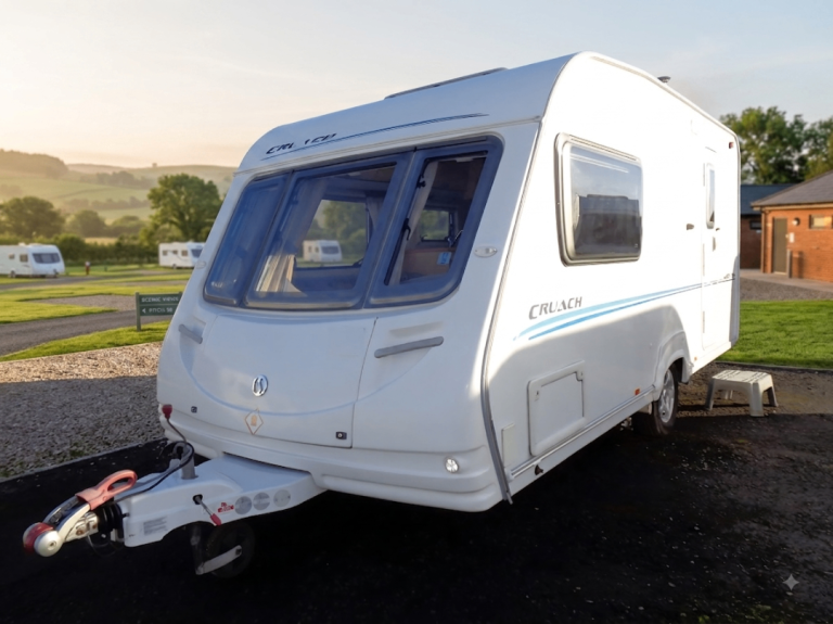 2008 Sterling Europa Cruach Morven 2 Berth – Motor Mover & Full Setup (£4,500 Quick Sale)