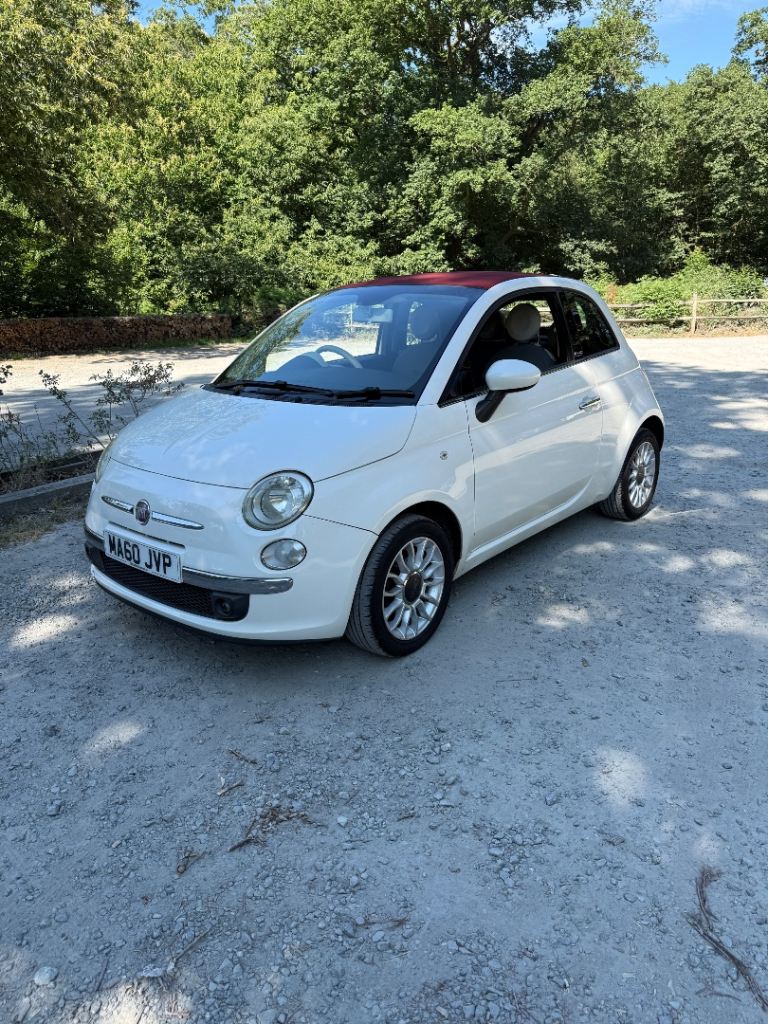 Super Clean Fiat, 500, Convertible, 2010, Manual, 1242 (cc), 3 doors