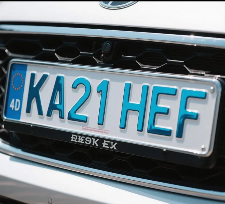 KASHEF PRIVATE NUMBER PLATE 