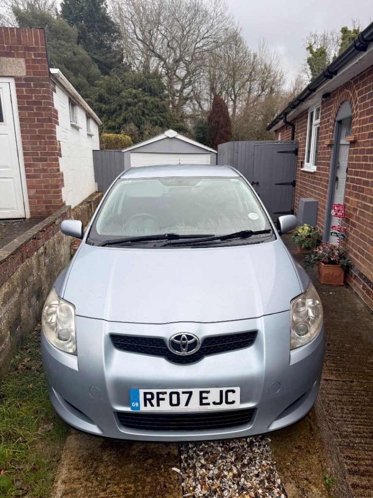 2007 Toyota Auris VVT-i T3, 1.4 engine, 94500 mileage