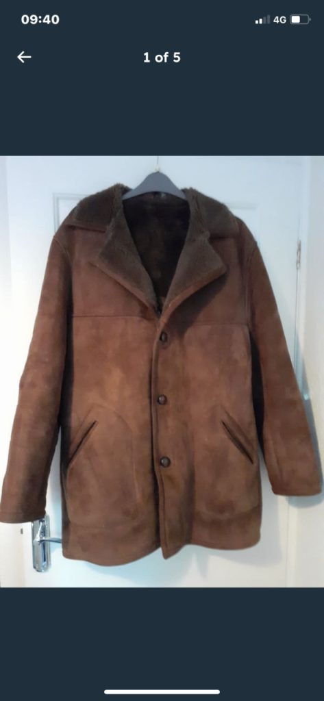 Woman’s sheepskin coat