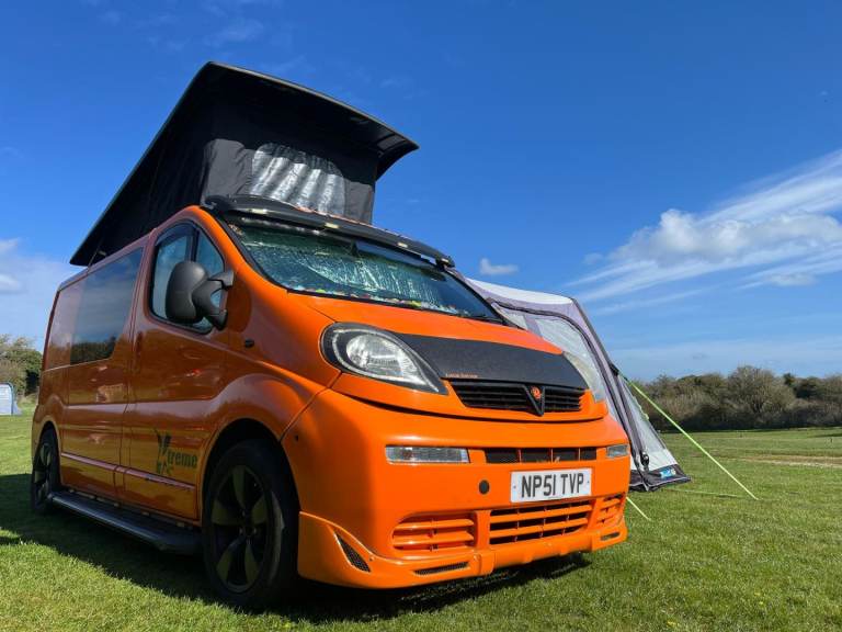 CONVERTED 2002 VAUXHALL VIVARO CAMPERVAN