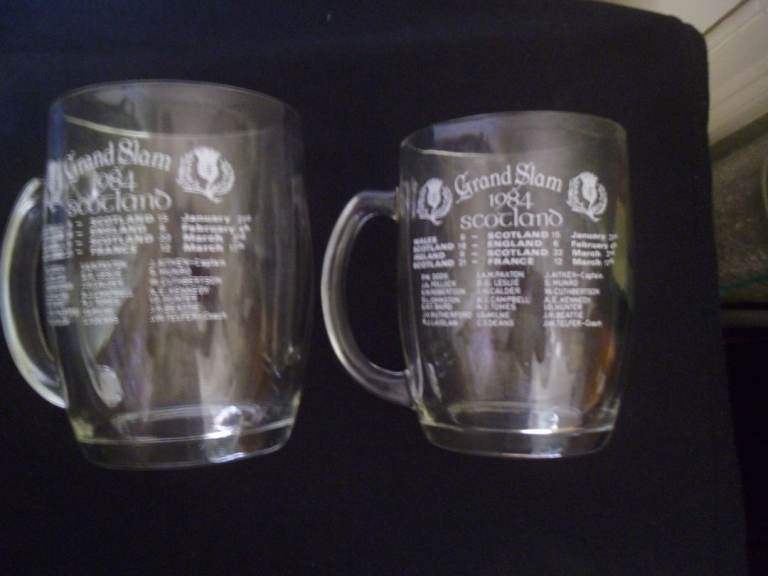 SCOTLAND RUGBY 1984 GRAND SLAM 