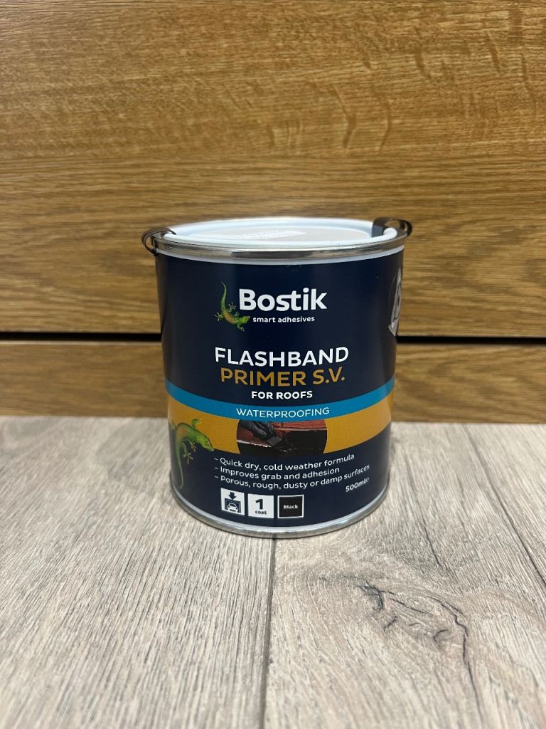 Bostik Flashband S.V. Roof Primer – 500ml Can, Unopened