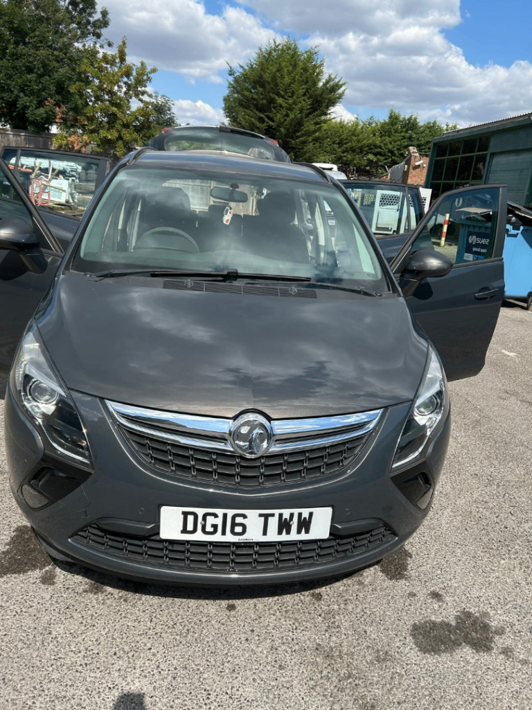 2016 Vauxhall Zafira Tourer Exclusiv 1.4 Turbo Petrol Manual — 7 Seats — New MOT — New Clutch