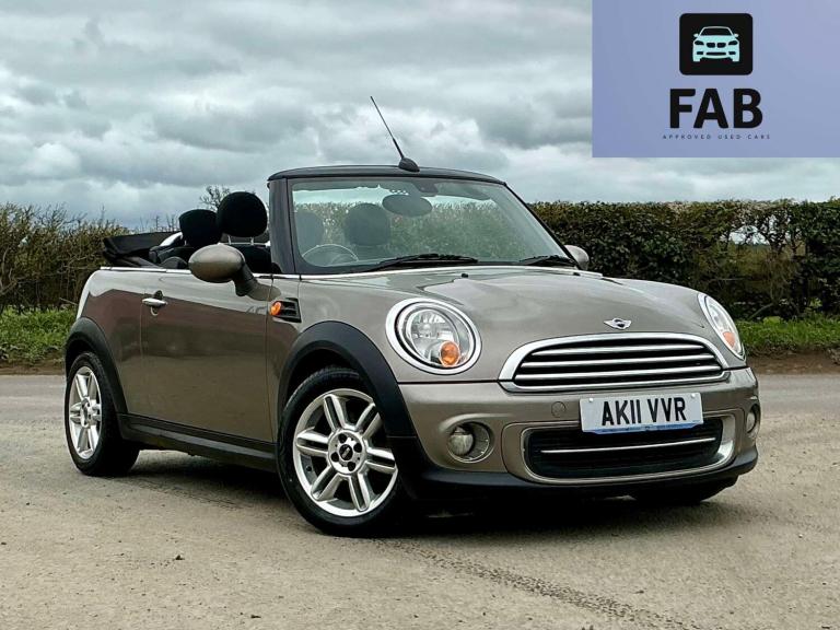2011 MINI Convertible 1.6 Cooper [122] 2dr CONVERTIBLE PETROL Manual