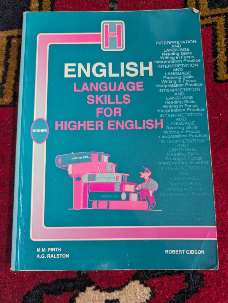 Higher English general skills textbooks 