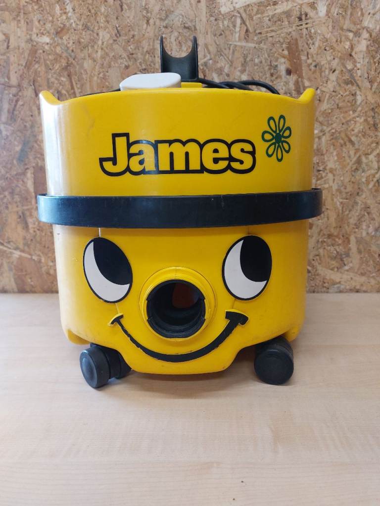 Numatic James Vacuum Cleaner – Yellow, Good Condition