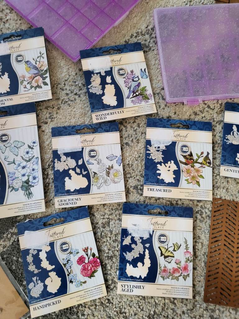 Tattered Lace Metal Die for crafts projects.Craft items for sale