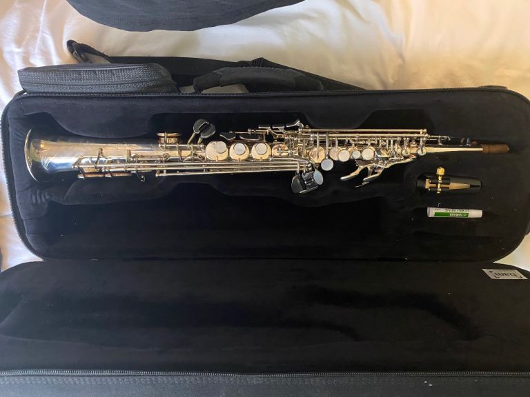 Yamaha soprano sax YSS 82 Custom Z Silver