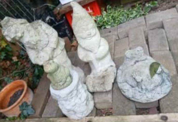 4 Garden Gnomes