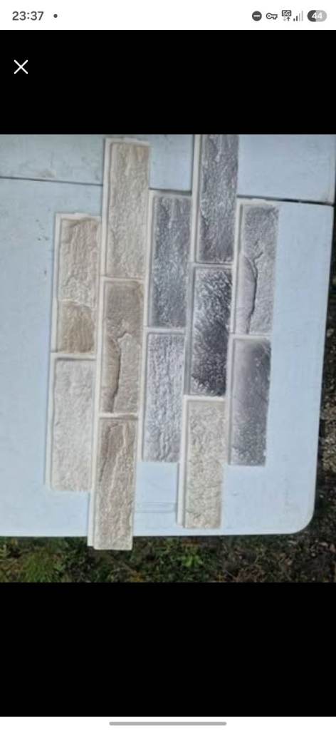 Interior wall decoration stones