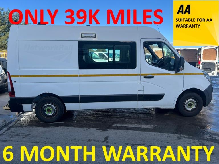 2018 Vauxhall Movano 2.3 CDTI H2 Van 130ps PANEL VAN Diesel Manual