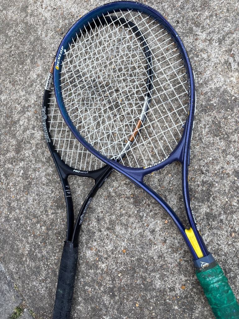 Two Tennis Racquets – Used Condition