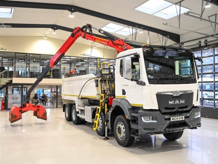 2024 (24) MAN TGS 35.440 8X4 TIPPER GRAB 32T