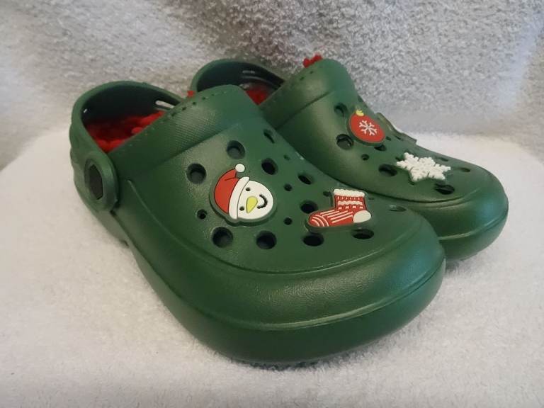 Children's Festive Clogs, Size Childrens UK 11, Brand New with Tag, Only £6