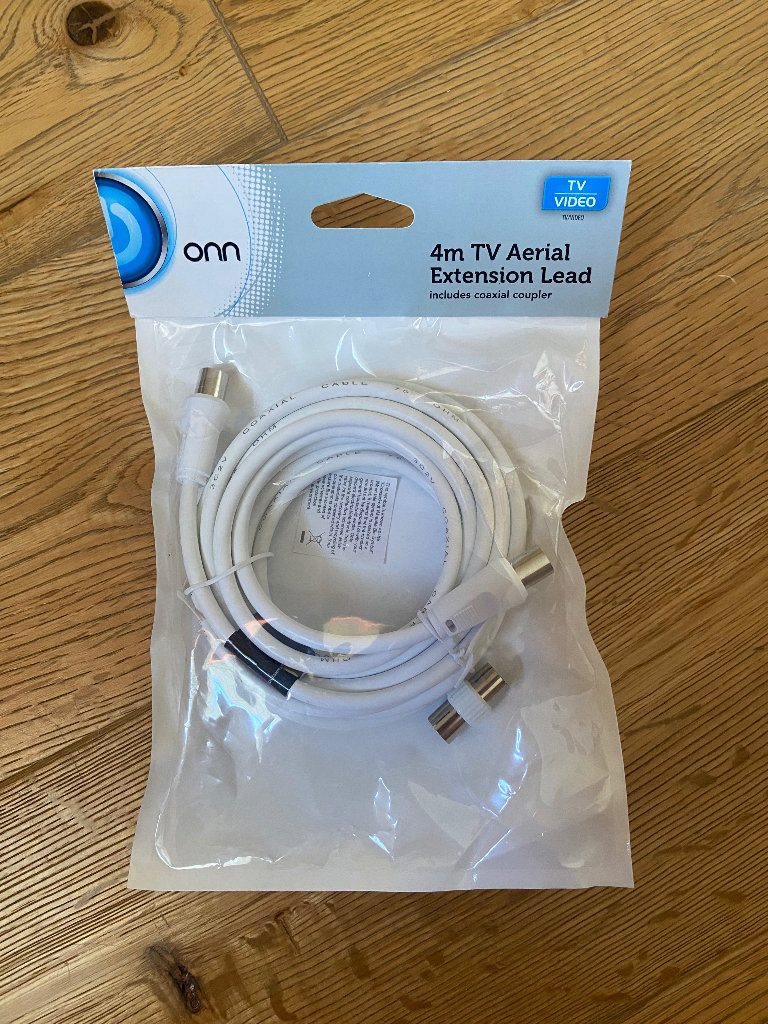 4 m Tv Aerial Extension Lead