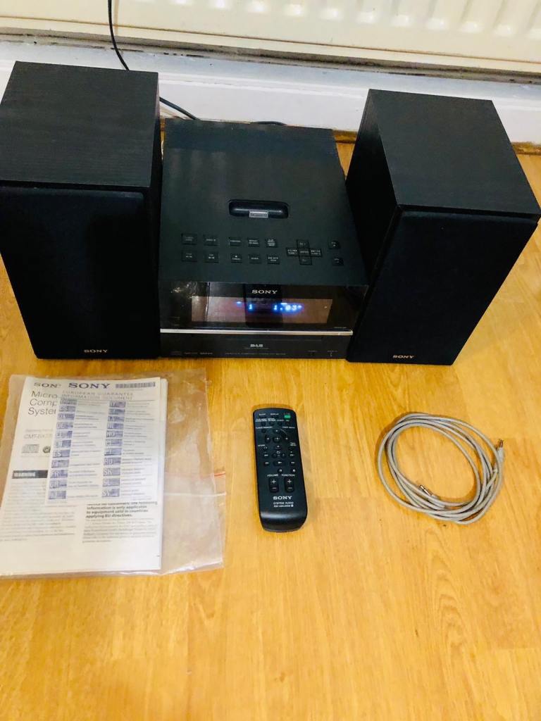 image for Sony hi fi  Sony cd player dab 