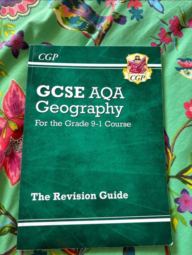 GCSE geography AQA exam study revision book