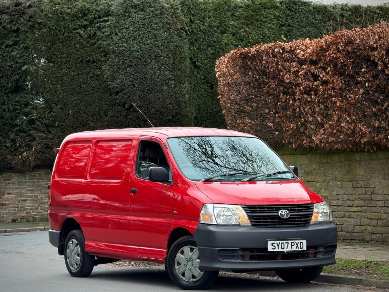 07 TOYOTA HIACE 280 2.5 D-4D SWB + 1F OWNER + VGD SHSTRY + MOT FEB 27 + VCLN VAN