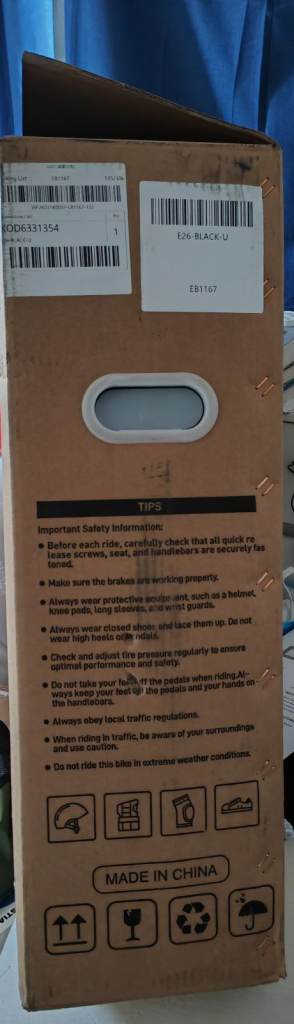 Bike empty box - free