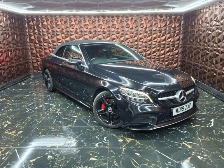 2019 Mercedes-Benz C Class C200 AMG Line 2dr 9G-Tronic CONVERTIBLE PETROL Automatic