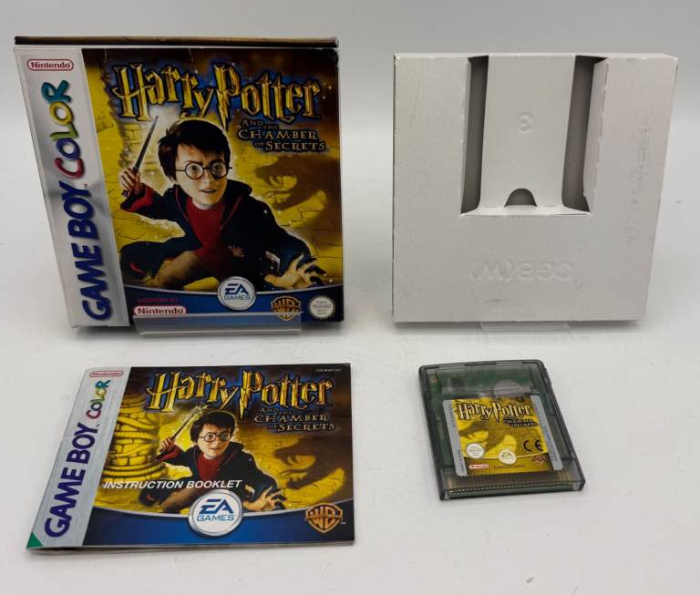 Harry Potter and the Chamber of Secrets Gameboy Color Boxed Complete VGC