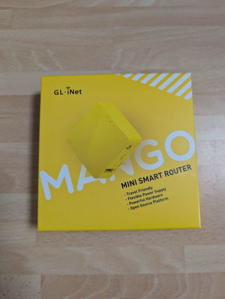 GL.iNet Mango Mini Smart Router – New, Unused