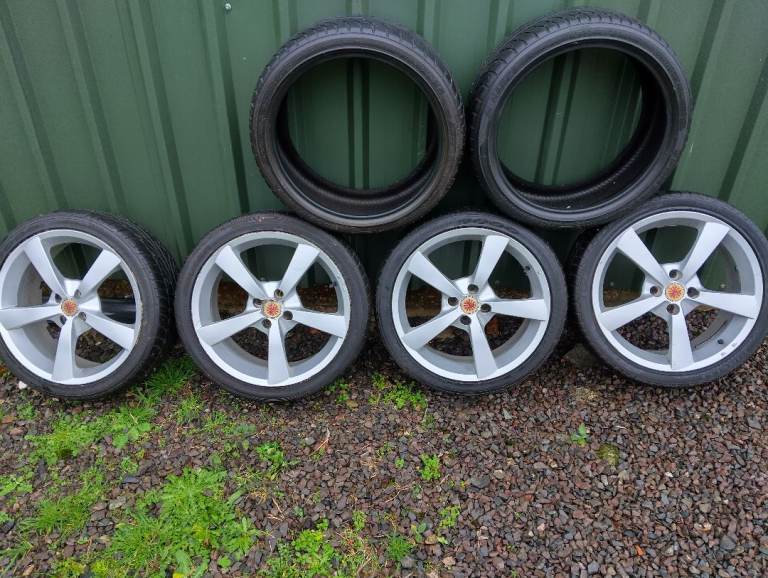 Genuine Wolf race Asia tec alloys 4x100x17