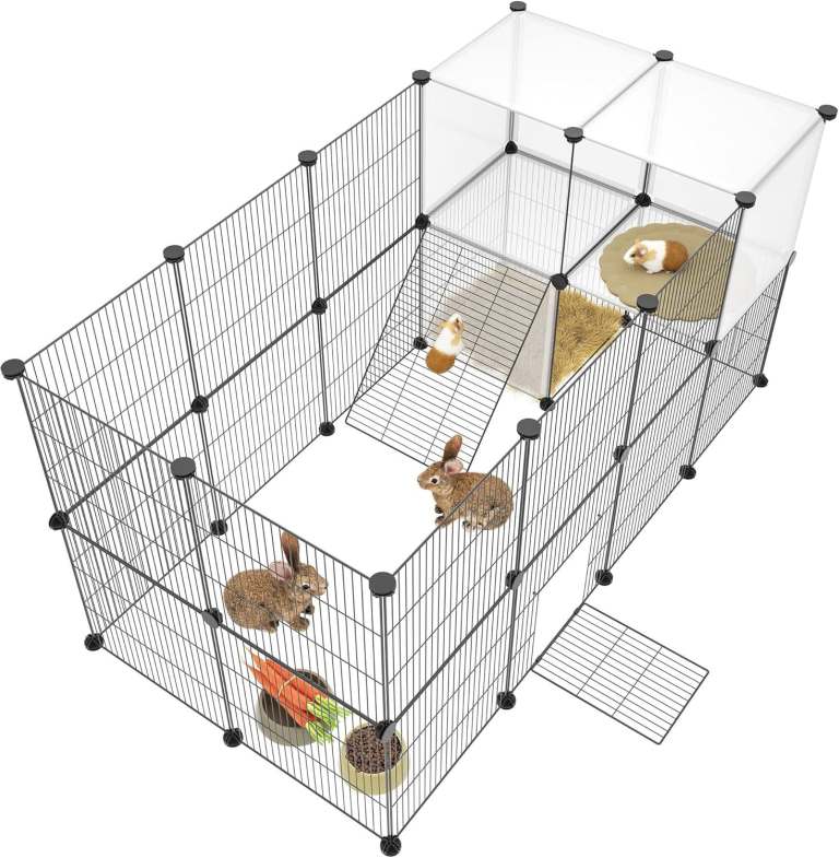 Small animal cage / pen / enclosure - for Rabbit / Guinea Pig, Puppy, Kitten, Tortoise 