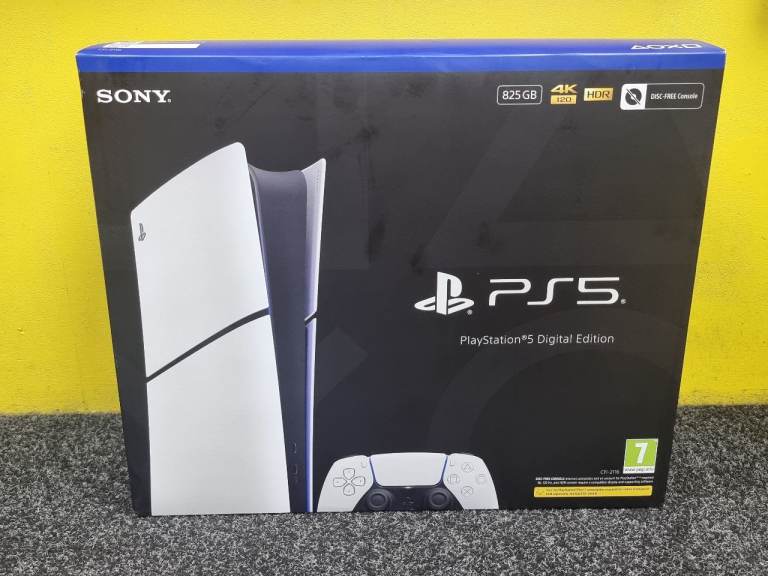 Sony PlayStation 5 Slim Digital Edition 825GB White (CFI-2216) – Brand New