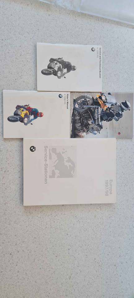 BMW K1200RS riders manual service technical booklet £10