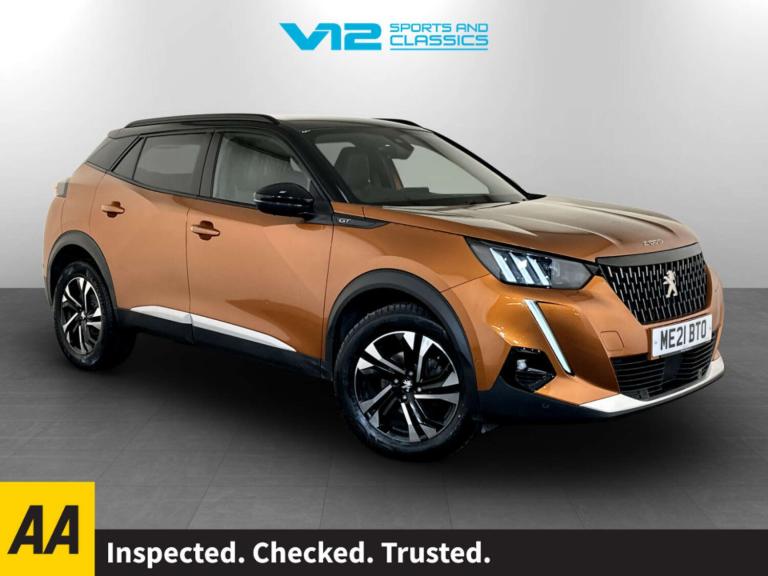 2021 Peugeot 2008 1.2 PureTech GT SUV 5dr Petrol Manual Euro 6 (s/s) (130 ps) SUV Petrol Manual