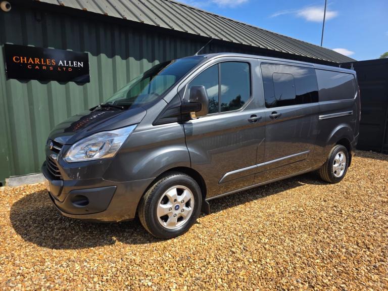 2018 Ford Transit Custom 2.0 TDCi 170ps Low Roof D/Cab Limited Van * PLUS VAT *  PANEL VAN Diesel...