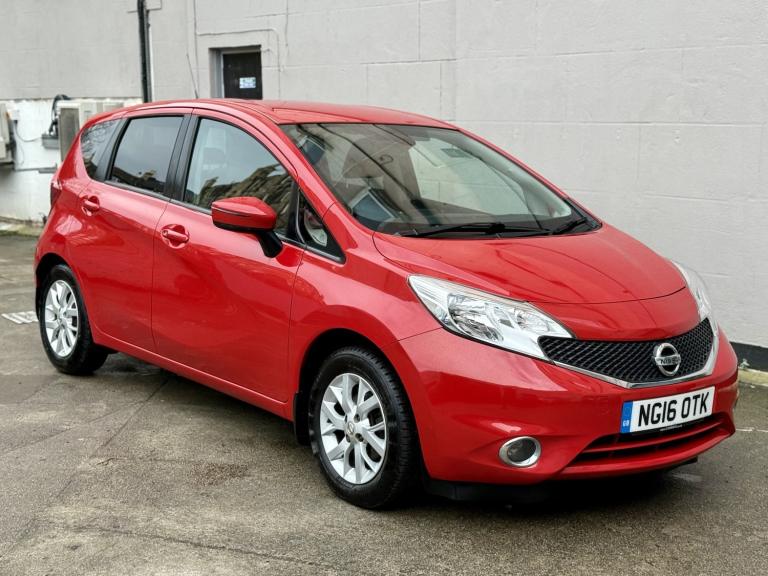 2016 NISSAN NOTE 1.2 Acenta Premium Red Manual Petrol