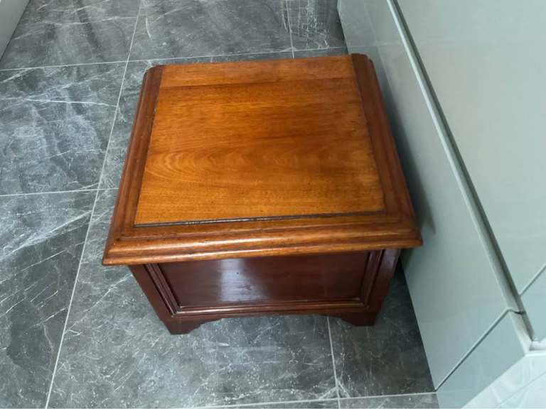 Victorian wooden commode