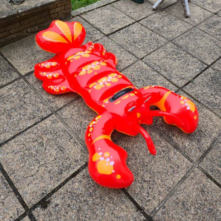 Inflatable Ride On Lobster 